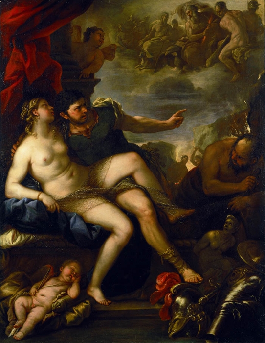 Mars and Venus caught by Vulcan